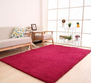 Living Room Rug Area Solid Carpet